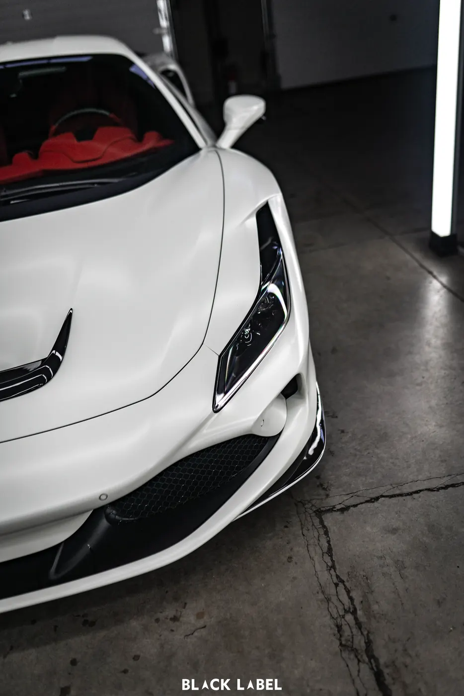 Ferrari F8 — Full-body Satin PPF