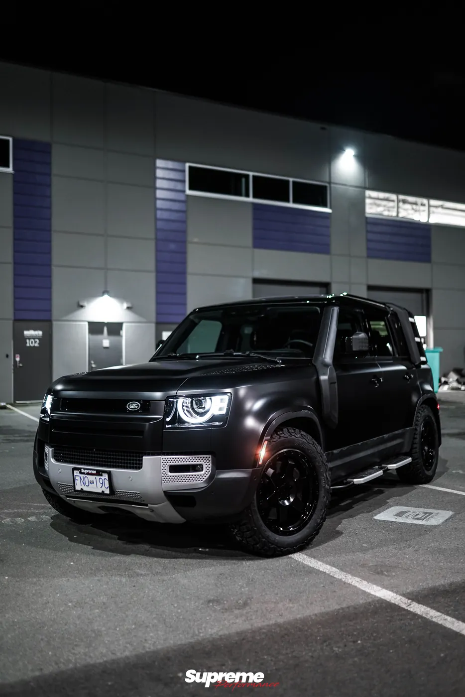 Land Rover Defender 110 — STEK DynoMatte